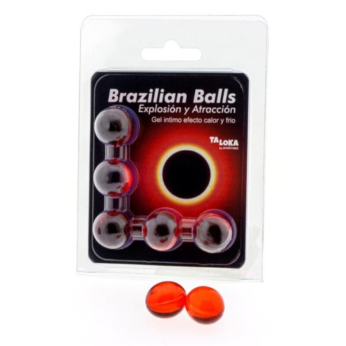 Brazilian Balls Gel Excitante Efecto Calor Y Frío