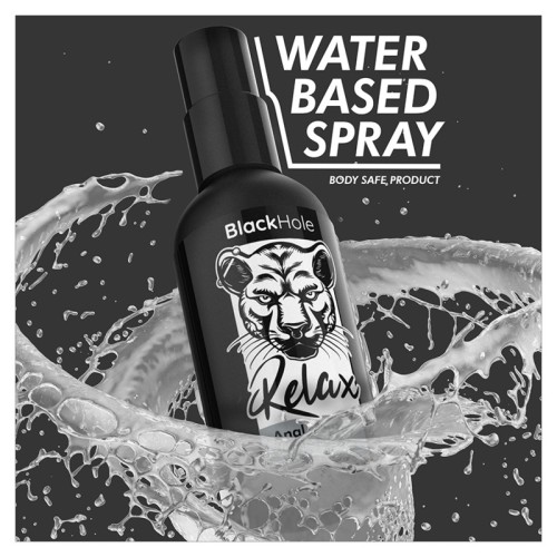 Spray Relaxante Anal Black Hole para Experiencia Cómoda