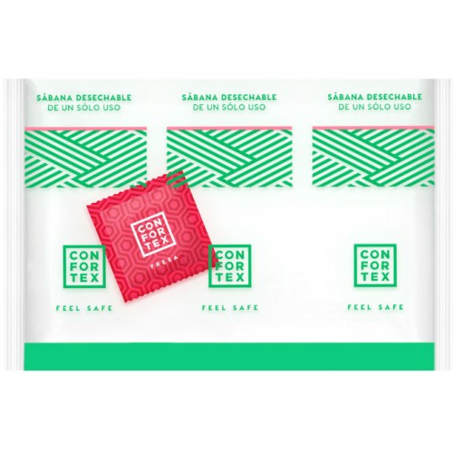 Disposable Hygiene Sheets + Strawberry Condom | Ultimate Convenience