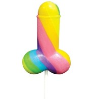 Spencer & Fleetwood Rainbow Penis Lollipop LGBT