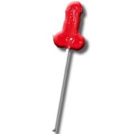 Candy Penis Shaped Gummy Lollipop