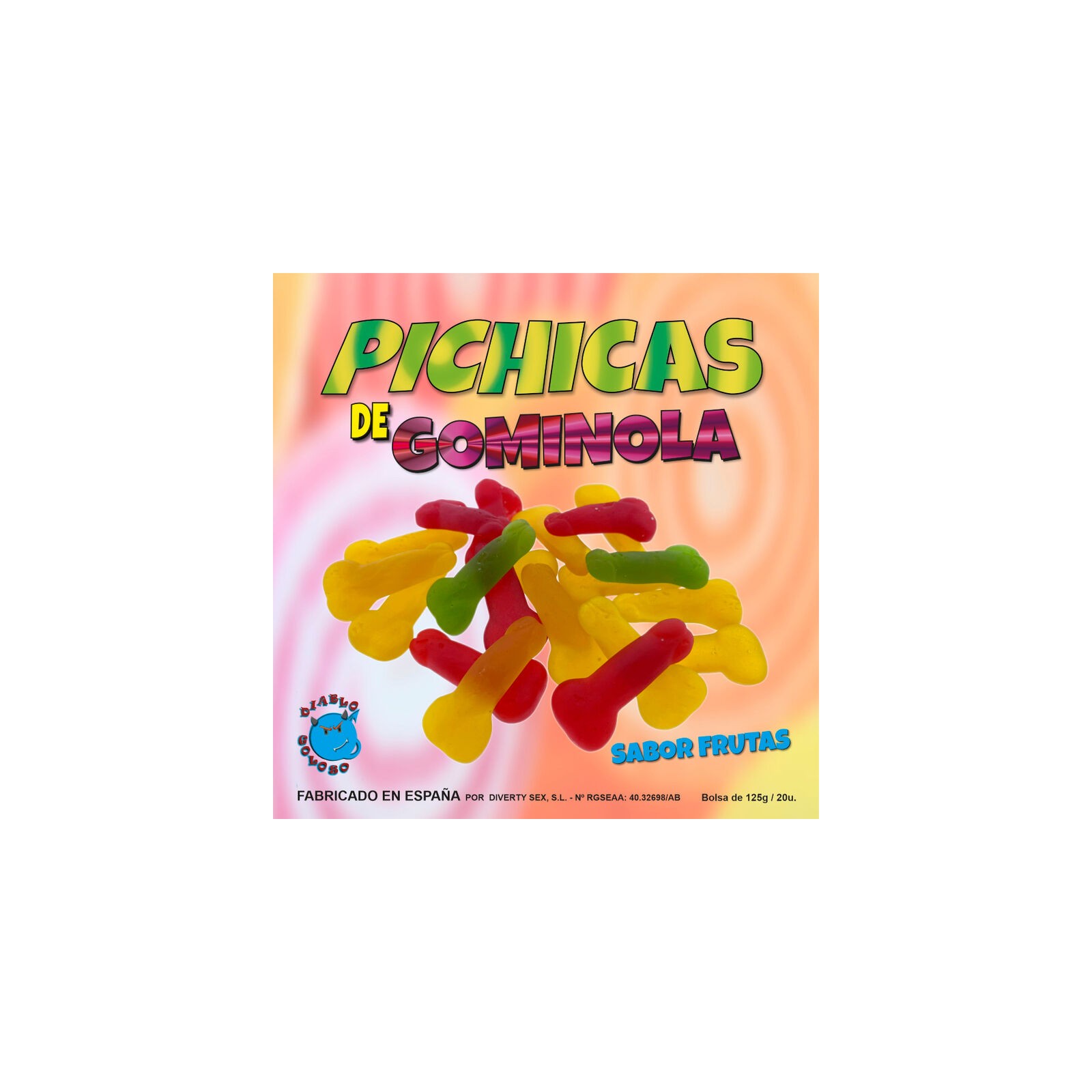 Gominolas con Forma de Pene para Fiestas Divertidas