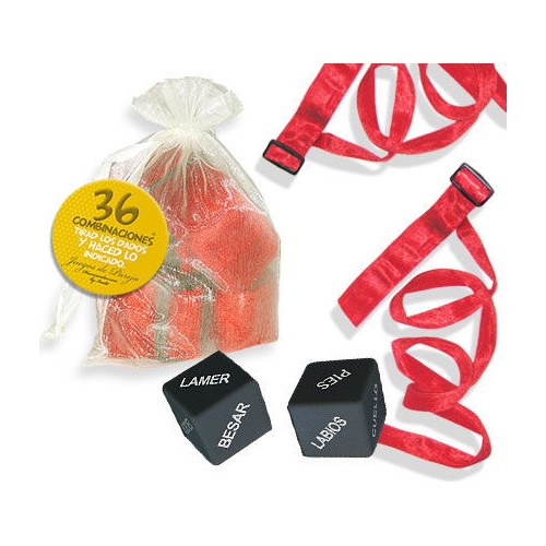 Kit Bolsa Organza Ataduras Rojas - Perfecto Para Juegos BDSM