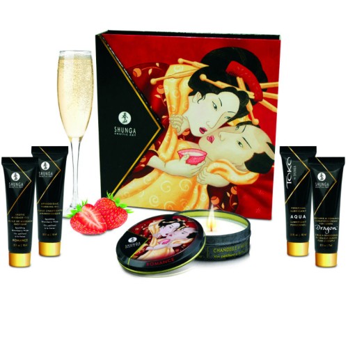 Shunga Secret Geisha Strawberries and Cava Kit