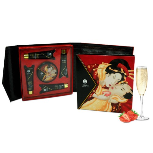 Shunga - Kit Secret Geisha Fresas Y Cava