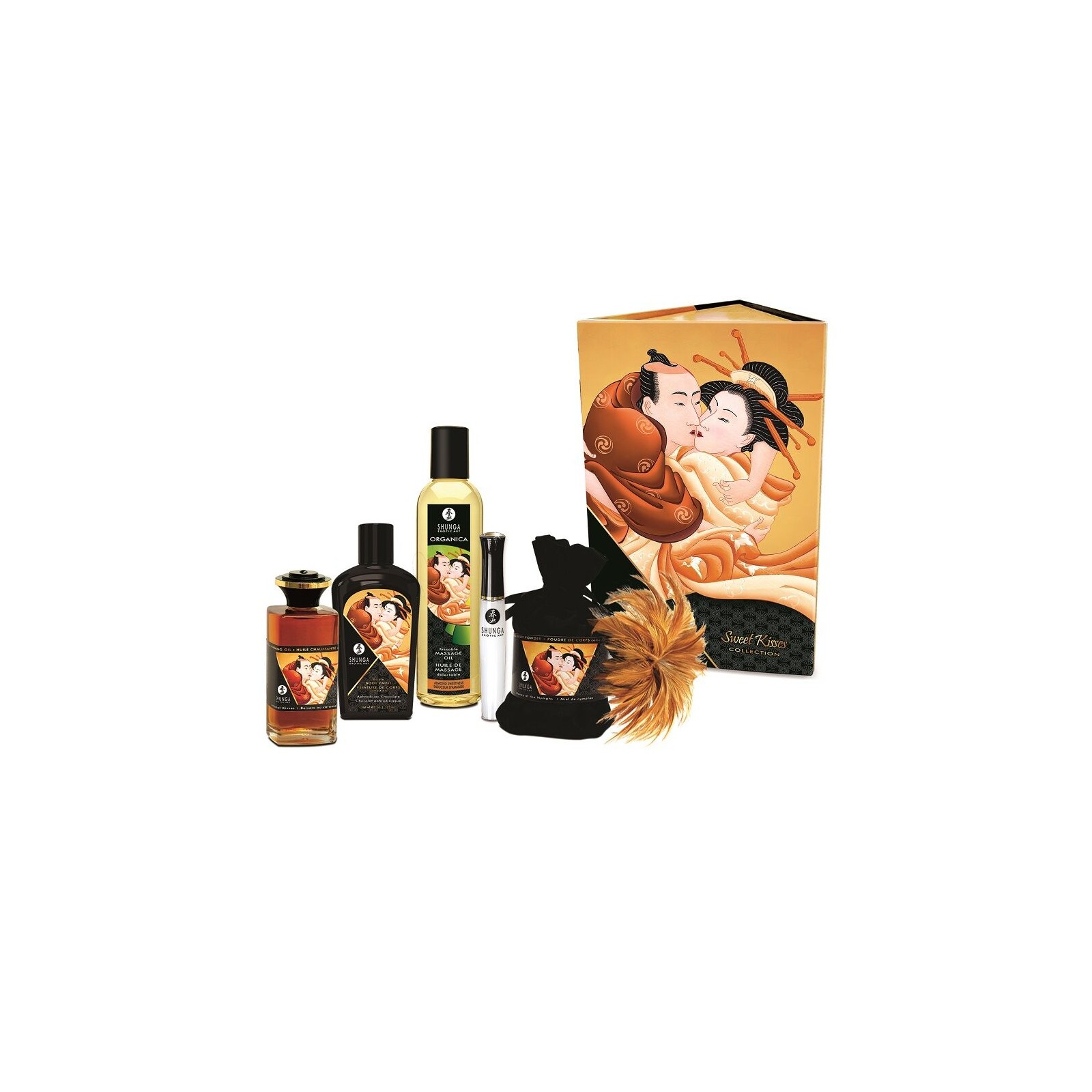 Shunga - Kit Colección Dulces Besos para Momentos Apasionados