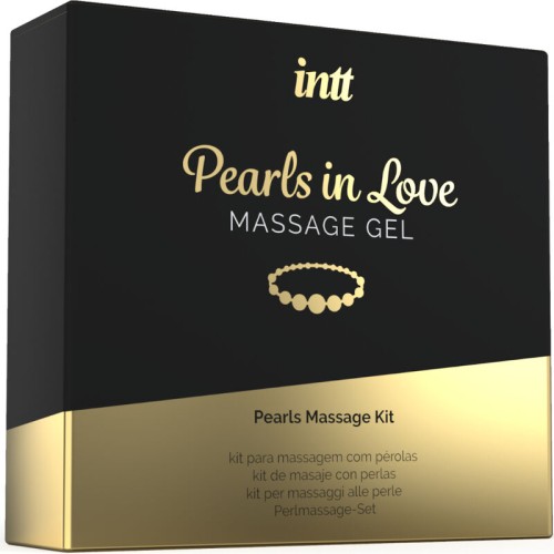 Pearls In Love - Kit de Masaje Con Gel y Collar - Lujoso