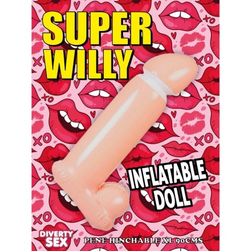 Inflatable Penis 100 Cm - Fun Party Accessory