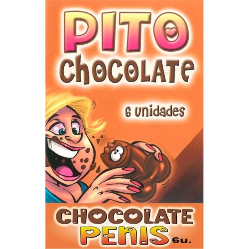 Box of 6 Penis-Shaped Chocolates for Fun Celebrations