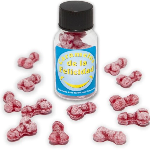 12 Penis Shaped Gummies - Strawberry Cherry