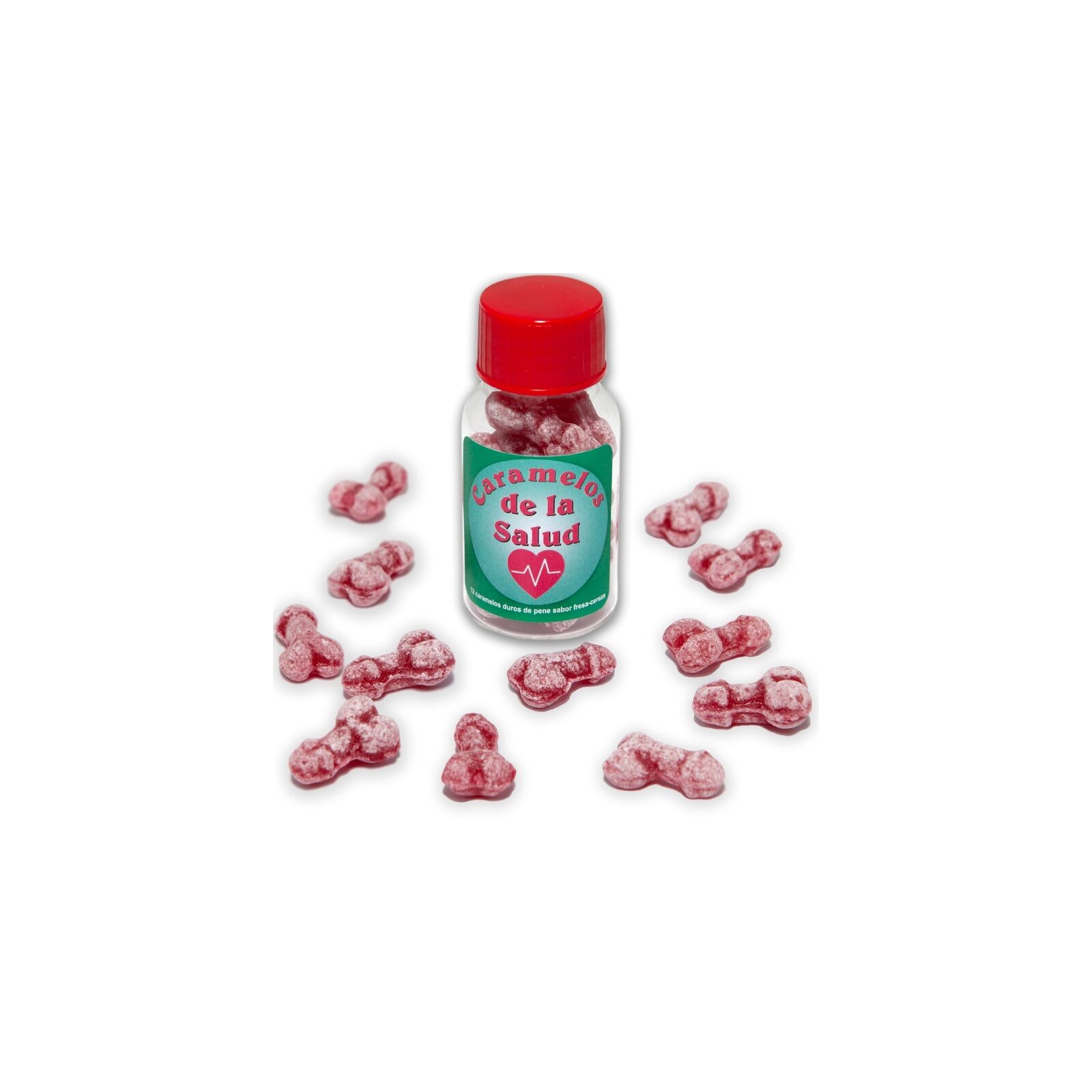 Health Candies Penis Shape Strawberry Cherry - Fun Treats