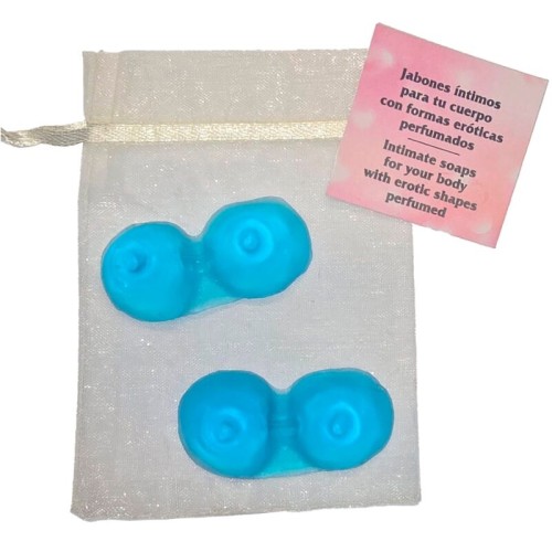 Set of 2 Breast-Shaped Soaps