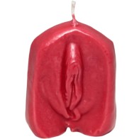 Vela Roja En Forma De Vagina Para Fiestas