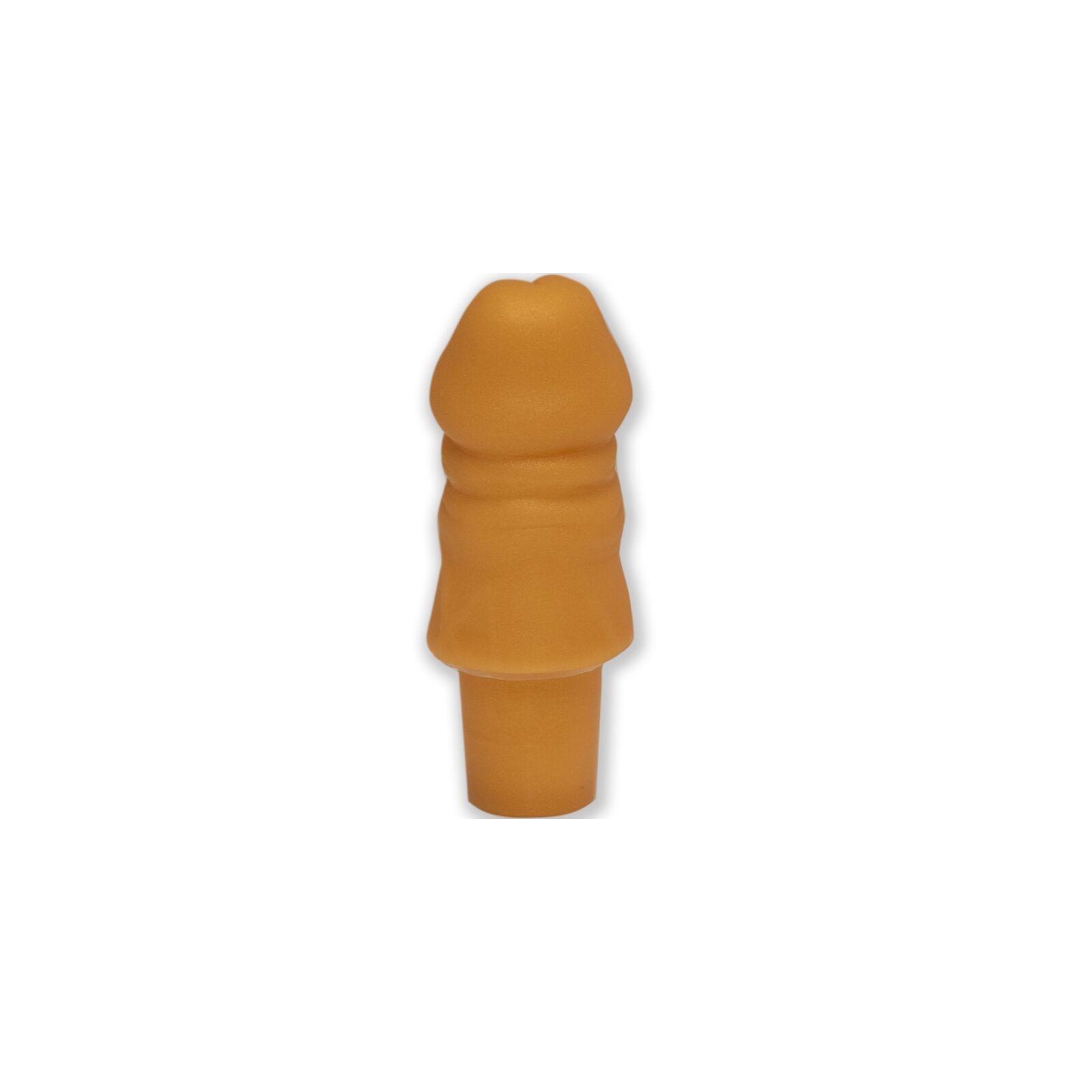 Golden Penis Bottle Stopper