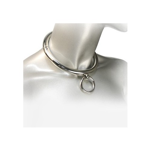 Bondage BDSM Collar with O-Ring for Enhanced Play