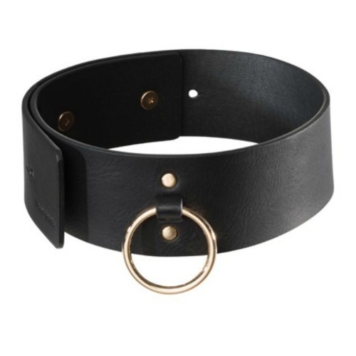 Bijoux Indiscrets Maze Collar with Leash Black