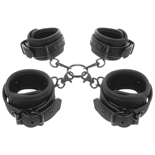 Fetish Submissive Hand and Ankle Cuffs