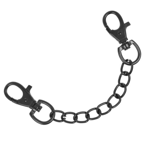 Fetish Submissive Vegan Leather Ankle Cuffs - BDSM Play