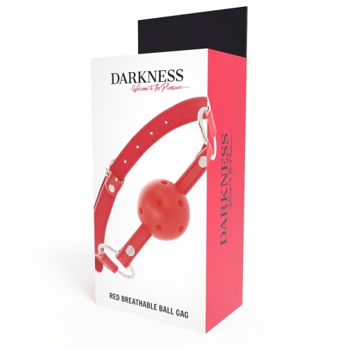 Darkness Breathable Red Gag