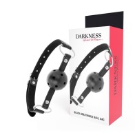 Darkness Breathable Gag Black