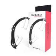 Darkness Black Gag with Hook for Playful Fun