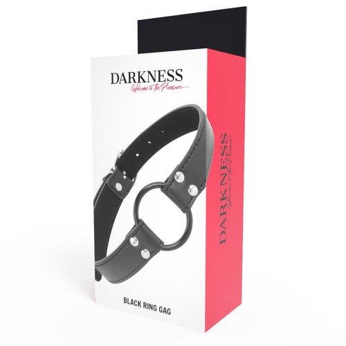 Darkness Gag with Ring - Bondage Play Essentials