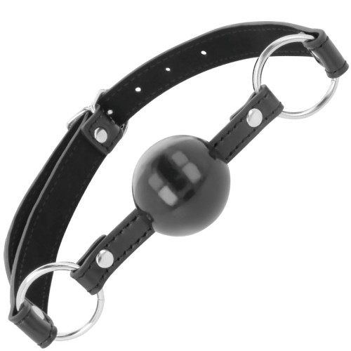 Darkness Black Ball Gag for Kinky Fun