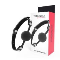 Darkness Silicone Gag Black - BDSM Accessory