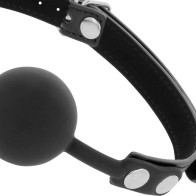 Darkness Silicone Gag Black - BDSM Accessory