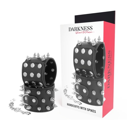 Darkness Spiked Handcuffs for BDSM Play