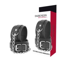 Darkness Leather Texture Handcuffs