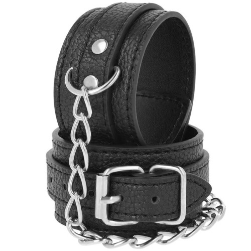 Darkness Leather Texture Handcuffs