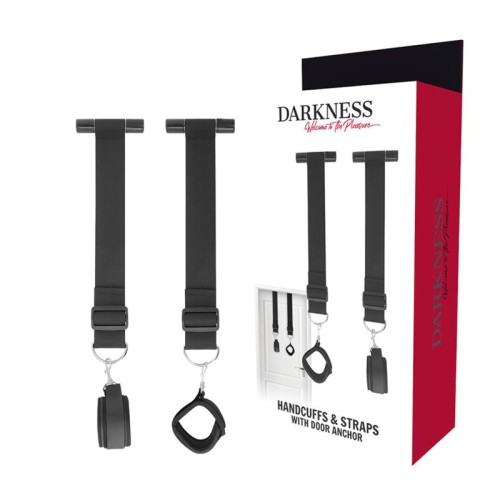 Darkness Bondage Door Cuffs for Intense Control