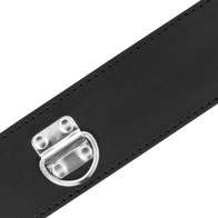 Darkness Bondage Collar with Lock - Dominate with Style