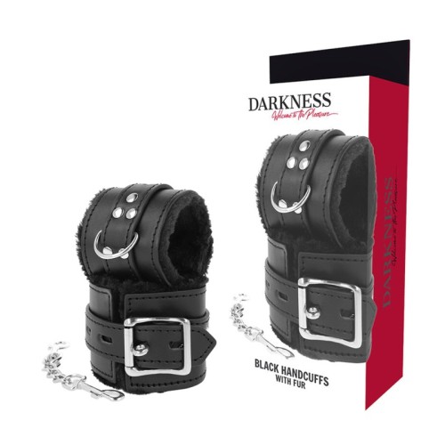 Darkness Padded Handcuffs - Fetish and BDSM Gear