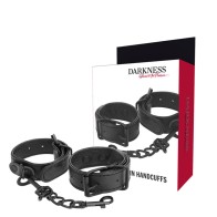 Darkness Fine Textured Handcuffs - Sexy Bondage Accessory