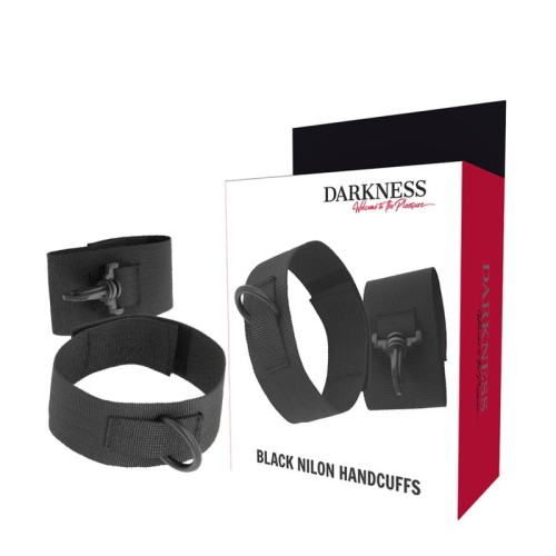 Darkness Beginner Nylon Handcuffs - Safe Bondage Play