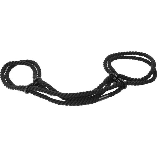 Darkness 100% Cotton Rope Handcuffs for Safe Play