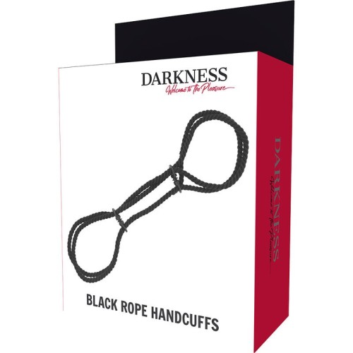 Darkness 100% Cotton Rope Handcuffs for Safe Play