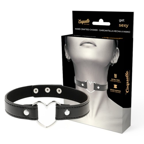 Coquette Chic Desire Vegan Leather Choker