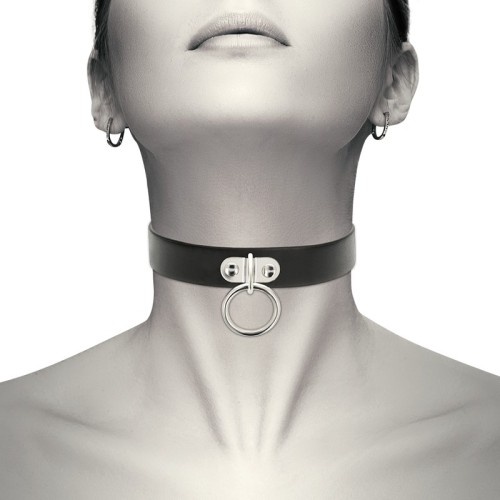 Coquette Chic Desire Vegan Leather Collar Woman Fetish Accessory