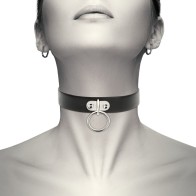 Coquette Chic Desire Collar Cuero Vegano Accesorio Woman Fetish