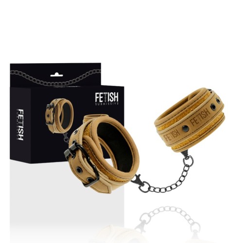 Fetish Submissive Origin Vegan Leather Cuffs