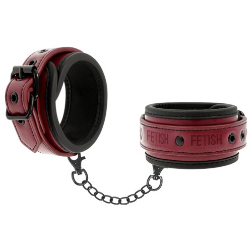 Vegan Leather Neoprene Handcuffs