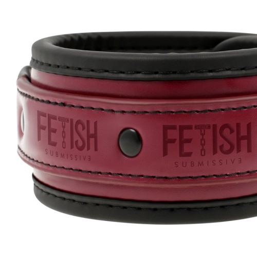 Vegan Leather Neoprene Handcuffs