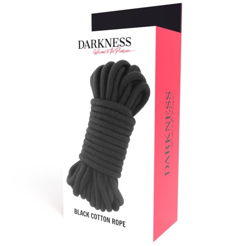 Darkness Japanese Rope 20m Black - BDSM Play