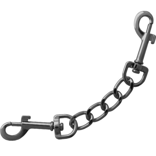 Begme Black Vegan Leather Handcuffs for Bondage Play