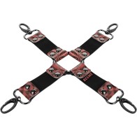 Begme - Red Edition Hog Tie Cuero Vegano - Equipo BDSM