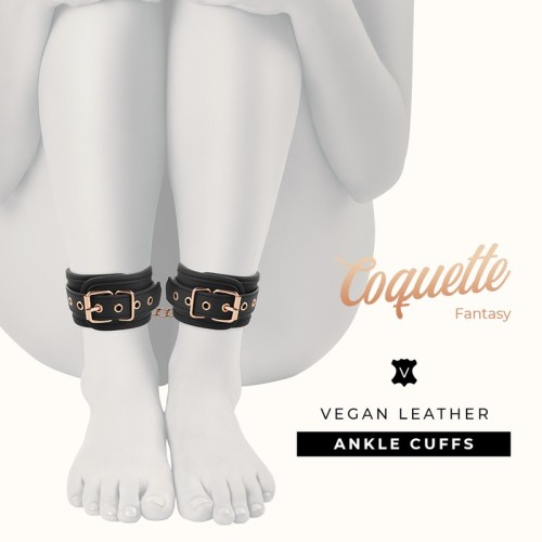 Coquette Chic Desire Vegan Ankle Cuffs for BDSM Fun