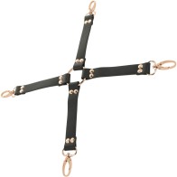 Hog Tie Coquette Chic Desire - Cuero Vegano Bondage